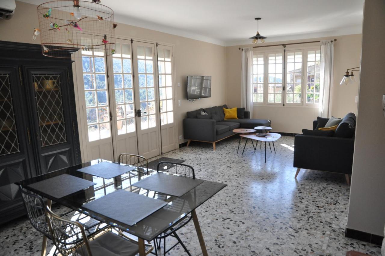 Les Terrasses De La Roque-Alric Villa Bagian luar foto